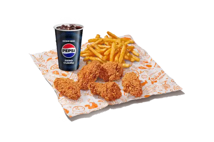 5 pc. Classic Wings Meal
