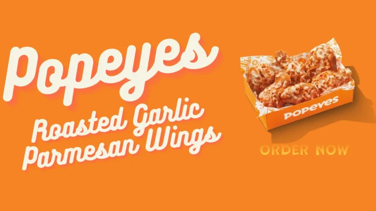Popeyes Roasted Garlic Parmesan Wings