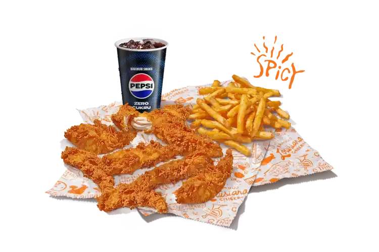 Popeyes Menu With Latest Prices September 2025 168 8 pc. Spicy Chicken Tenders Meal