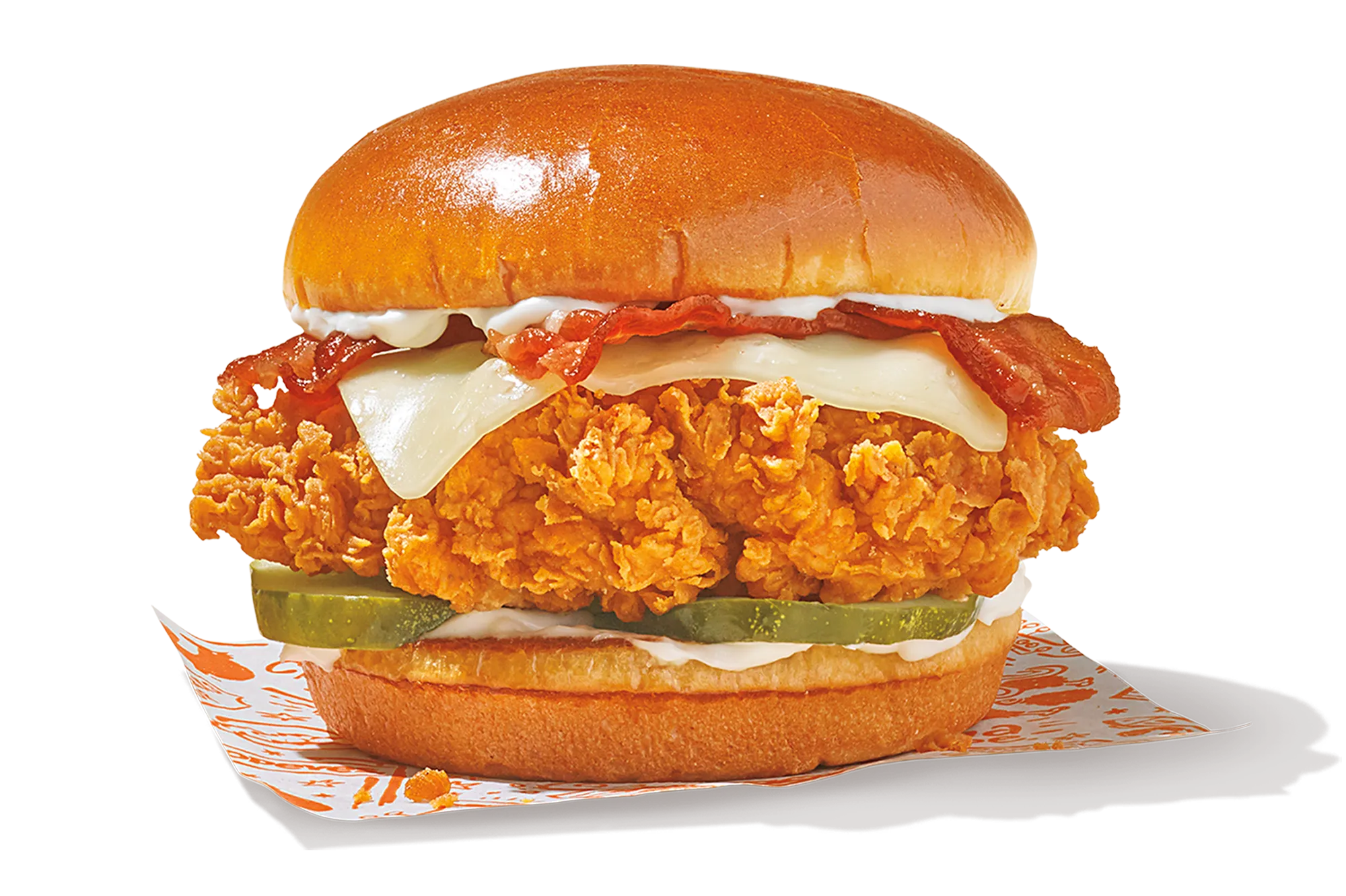 Popeyes Menu With Latest Prices September 2025 2 Bacon & Cheese Chicken Sandwich