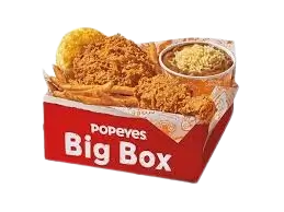 Popeyes Big Box Value Meal (Limited Time Offer) 2 popeyes big box - specific menu item