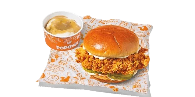 Popeyes Catering Menu Chicken Sandwich Boxed Meal