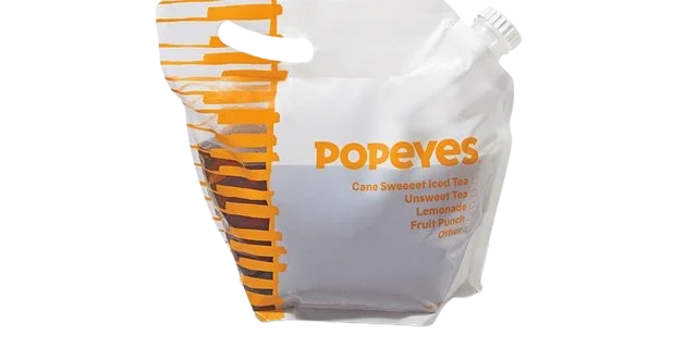 Popeyes Catering Menu Gallon Cane Sweeeet Iced Tea