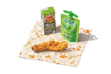 1Pc Tender Kids Meal - Popeyes Kids menu with prices