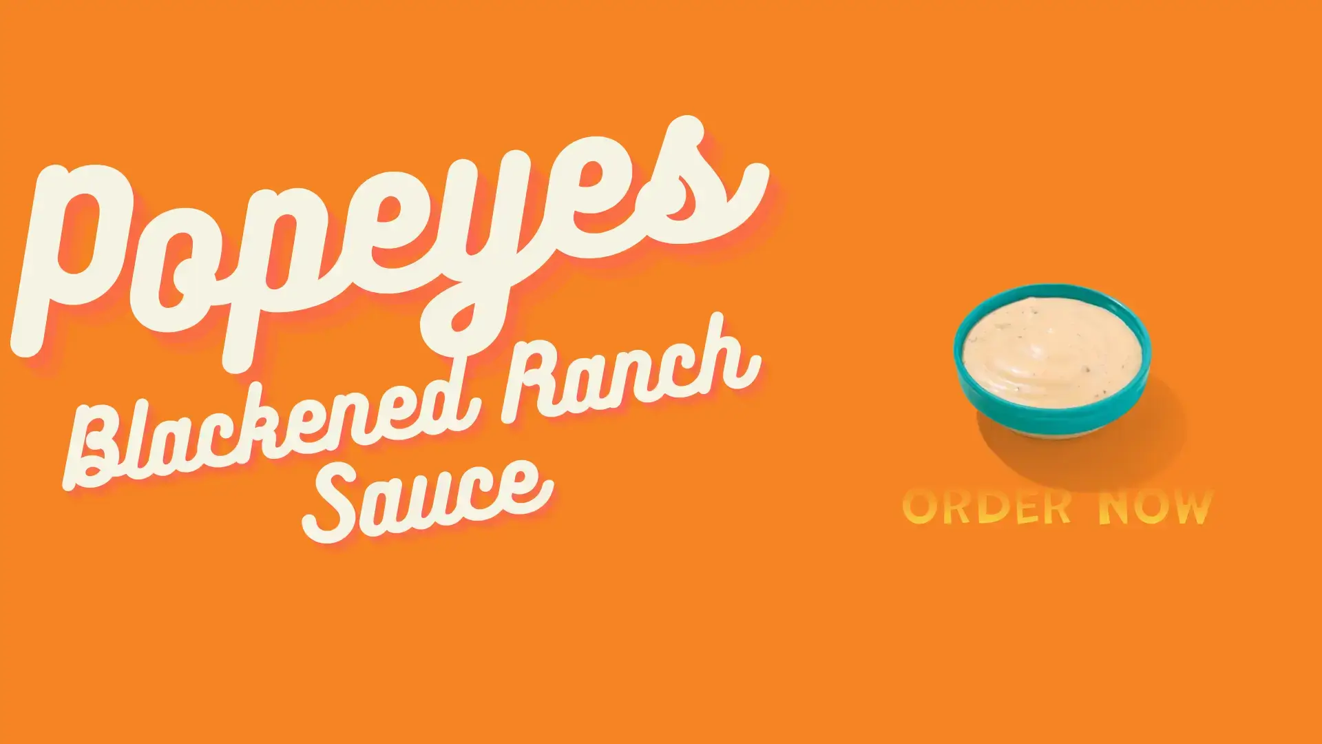 Popeyes Blackened Ranch Sauce